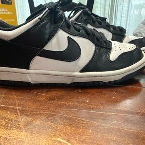 Panda Dunks Sneakers Size 5Y